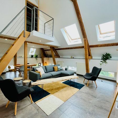 Duplex + Parking Gratuit Facile Appartement Sainte-Suzanne  Buitenkant foto